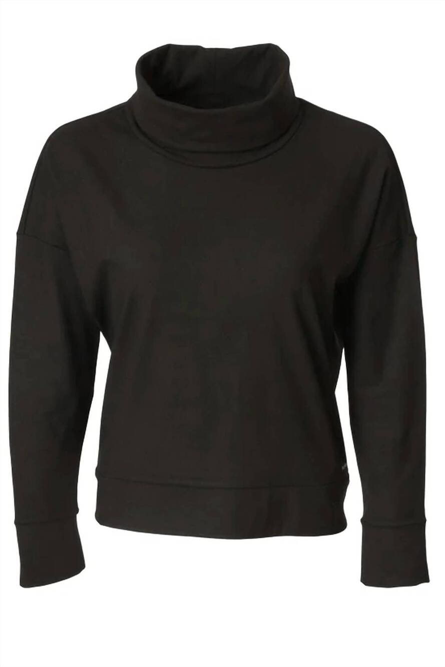 NEW BANDED women's pinnacle pullover in black